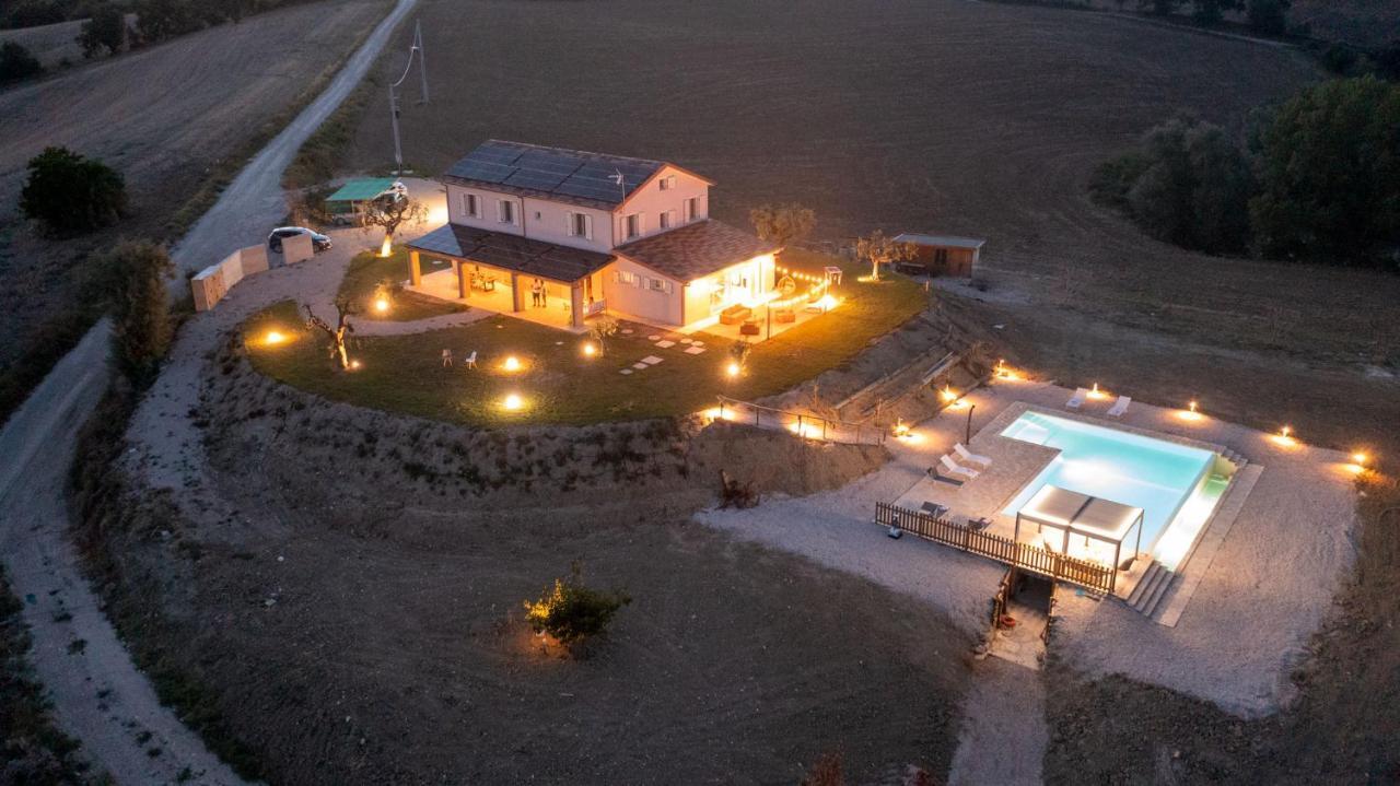 Апартаменты Casal Del Sole - La Ginestra Montefelcino Экстерьер фото