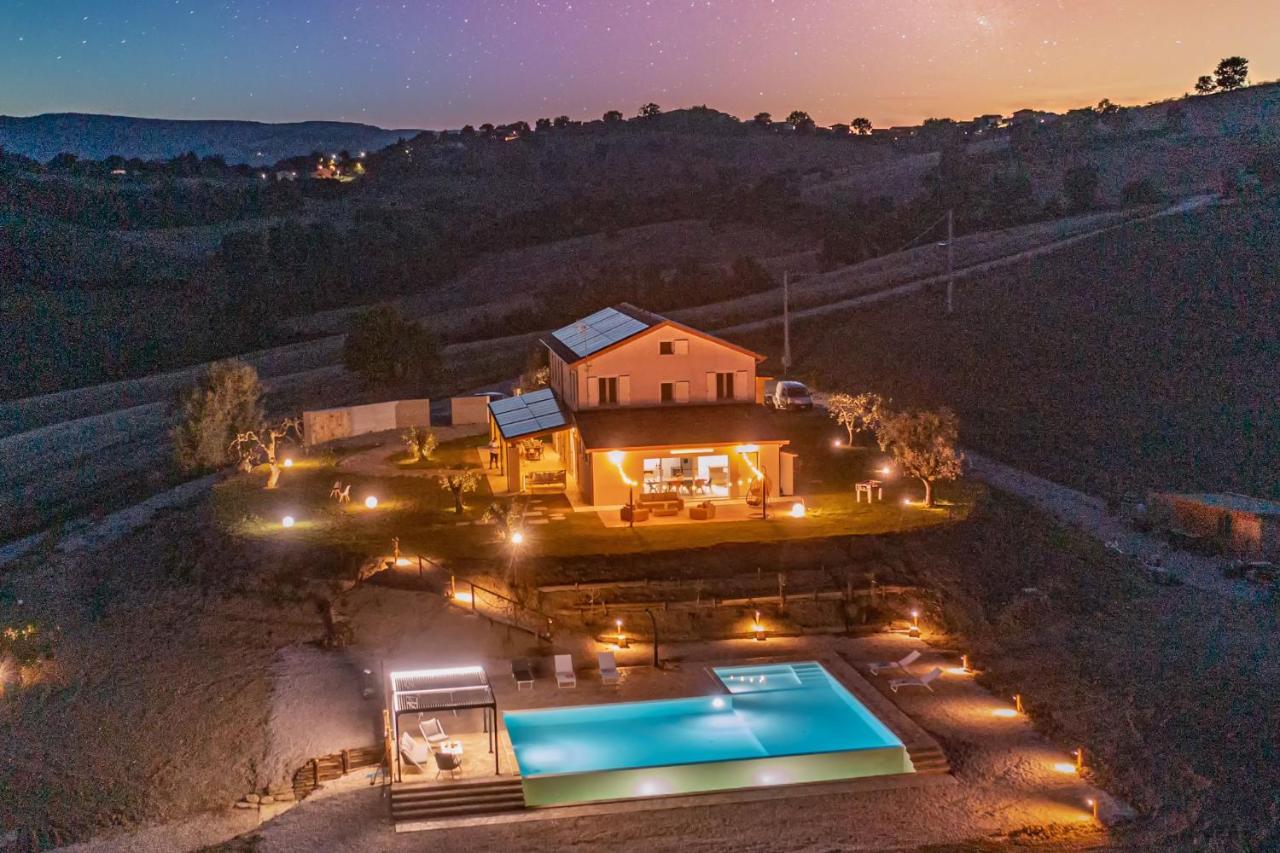Апартаменты Casal Del Sole - La Ginestra Montefelcino Экстерьер фото
