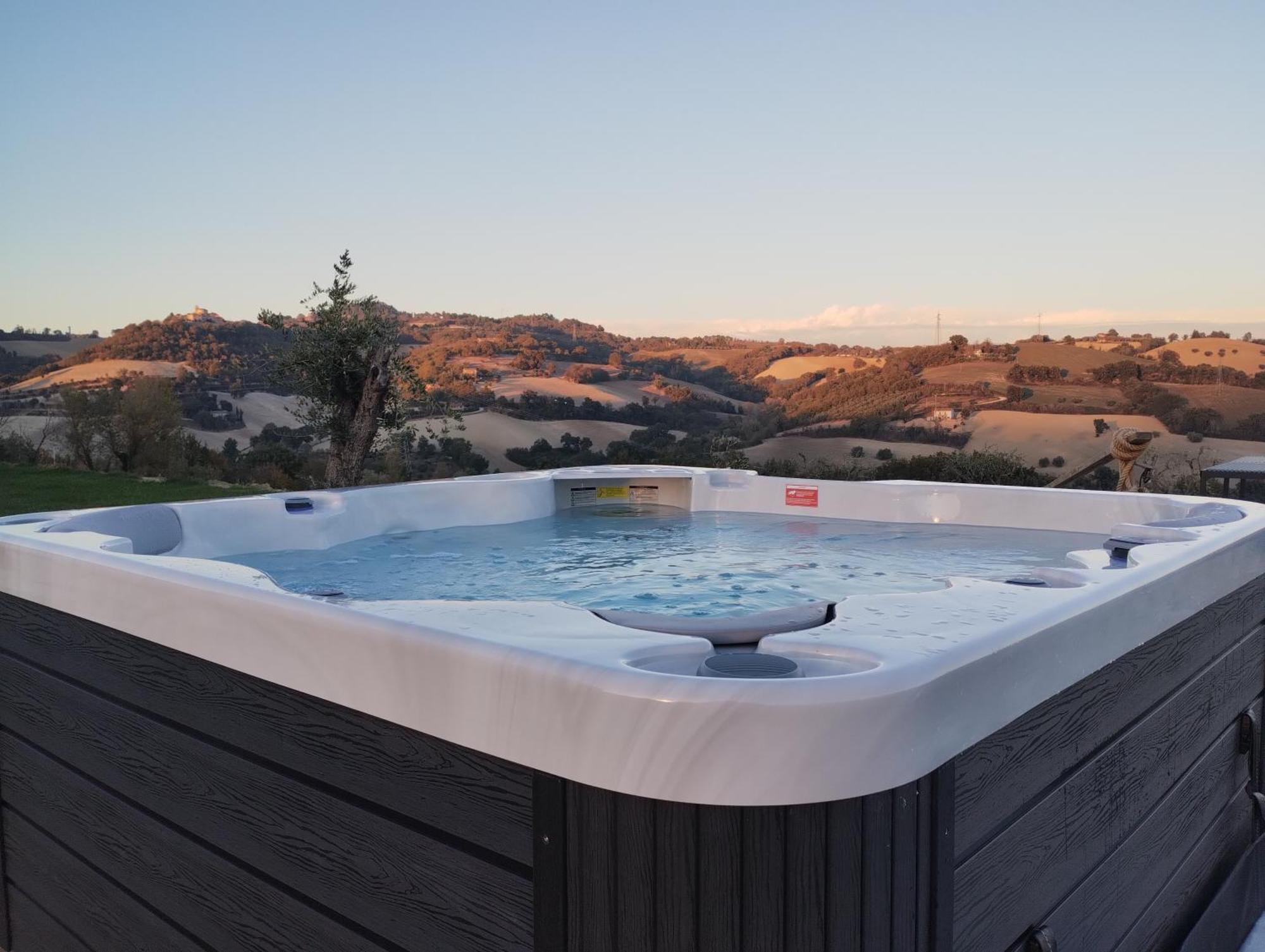 Апартаменты Casal Del Sole - La Ginestra Montefelcino Экстерьер фото